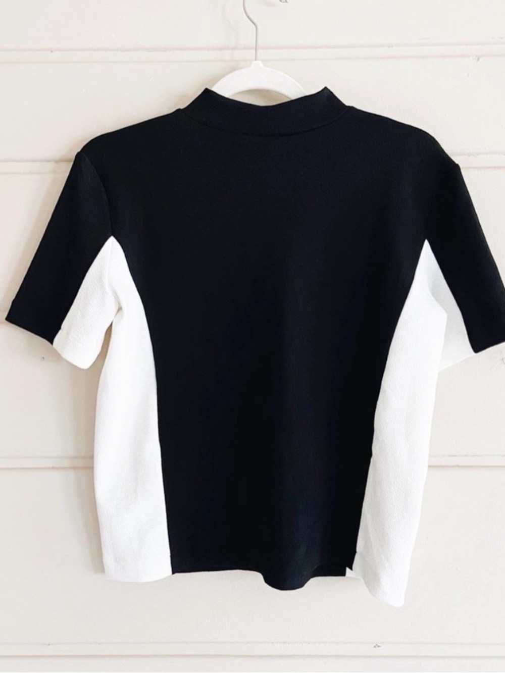 Zara colorblock top